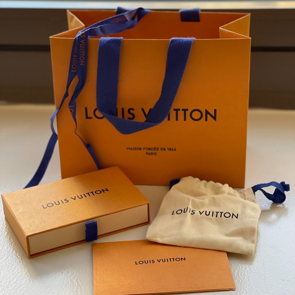 Louis Vuitton Bag, Box, Ribbon, Card, Jewelry Bag